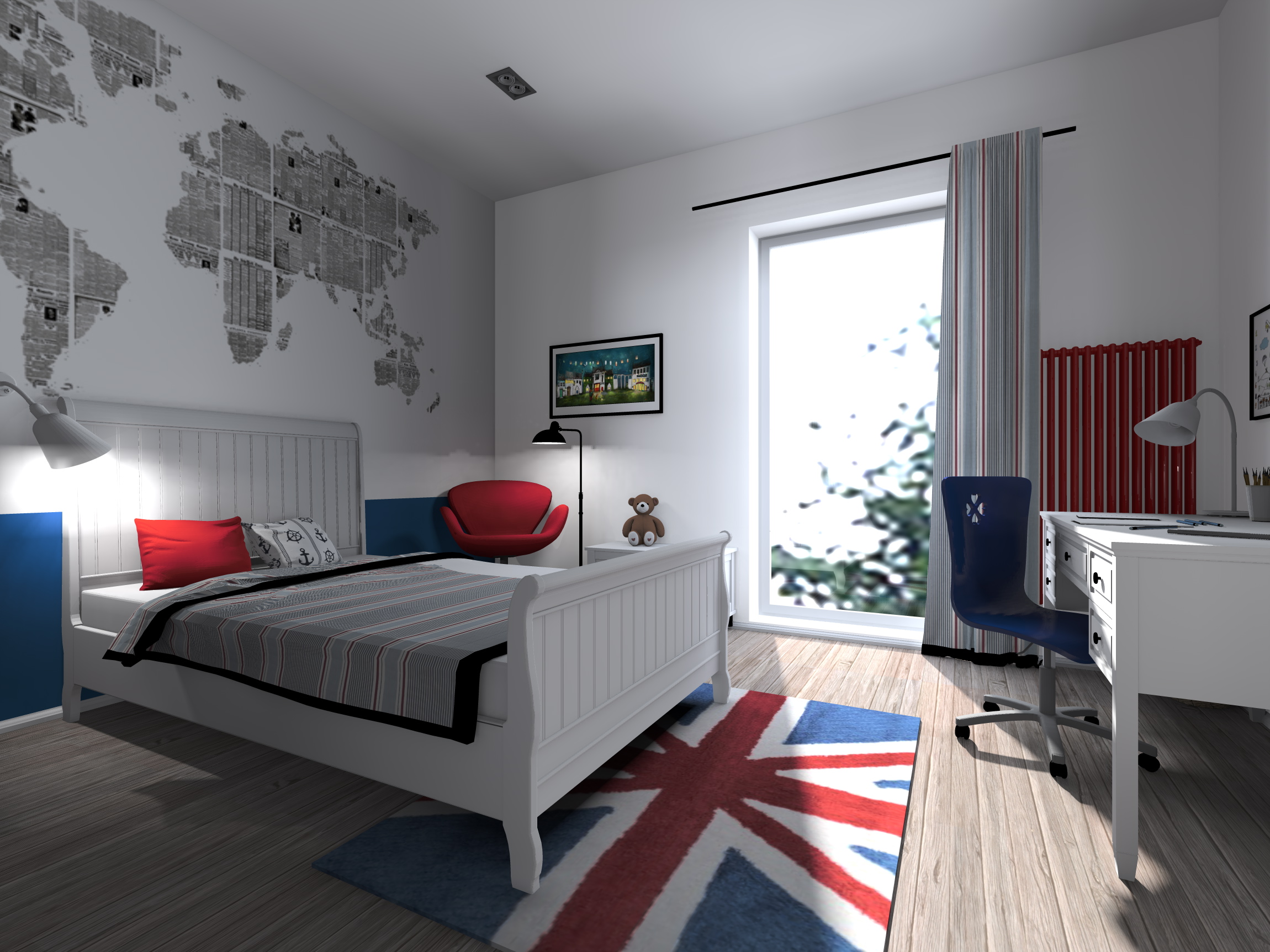 Jak zaaranżować pokój młodzieżowy